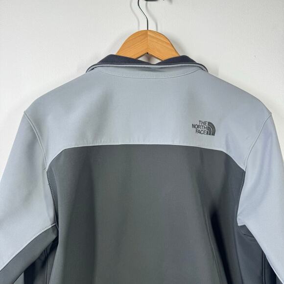 The North Face Hommes Jacket Men Size M Black Gray Full Zip Lightweight Outdoor - Picture 4 of 14